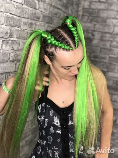 Косы, косы с канекалоном, афрокосы, боксерские кос