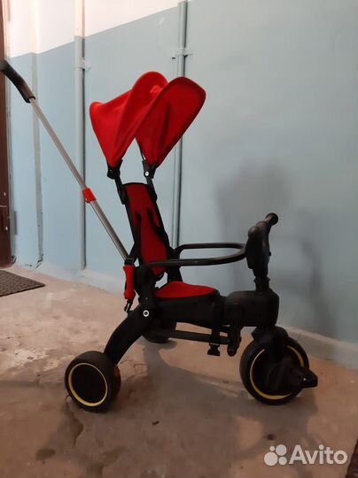 Трехколесный велосипед складной