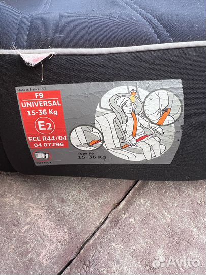 Детское автокресло 15 до 36 кг (бустер)
