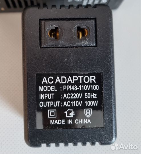 Понижающий трансформатор 220 110 вольт 100w