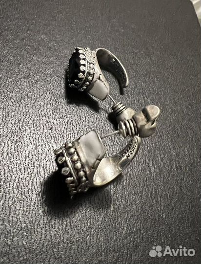 Серьги Alexander mcqueen серьги