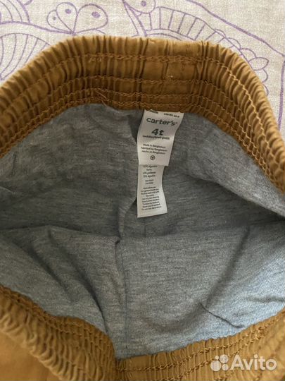 Рубашка брюки carters oshkosh 104