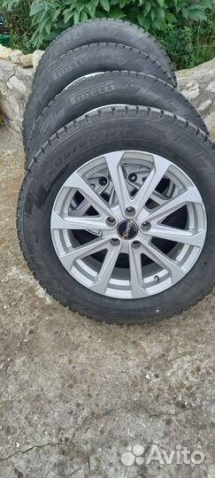 Зимняя резина с дисками r16