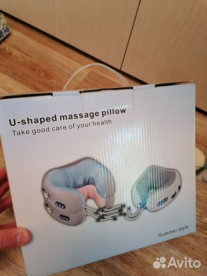 Подушка массажёр для шеи