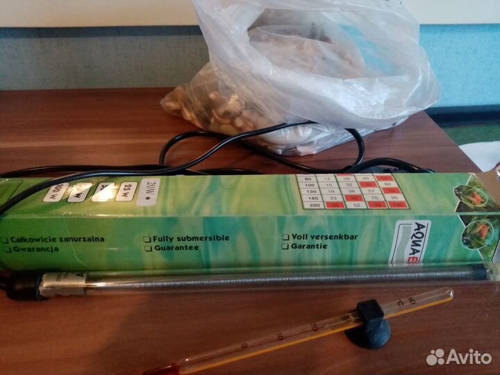 Аквариум с оборудованием