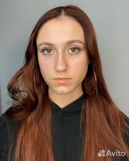 Окрашивание бровей+ламинирование ресниц