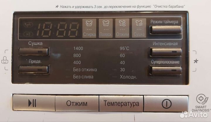 Запчасти б/у для стиральной машины LG F1496AD3