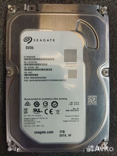 Hdd Seagate 1Tb 3.5