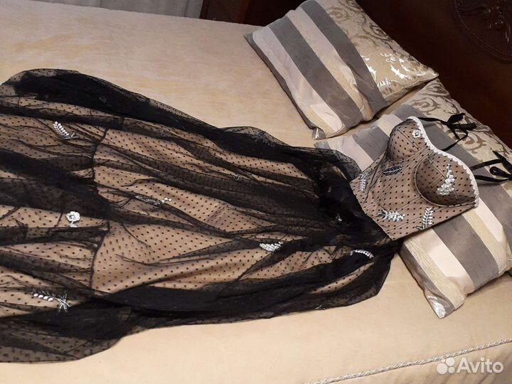 Sofoly вечернее корсетное платье XS люкс