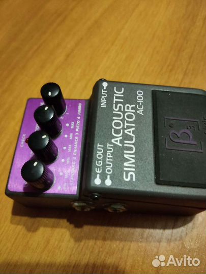 Педаль эффектов для гитары. Акустик симулятор
