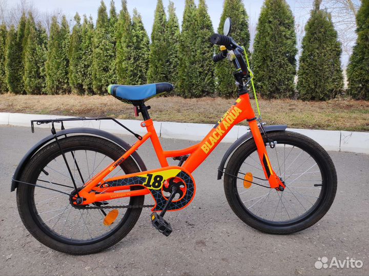 Велосипед black aqua 18