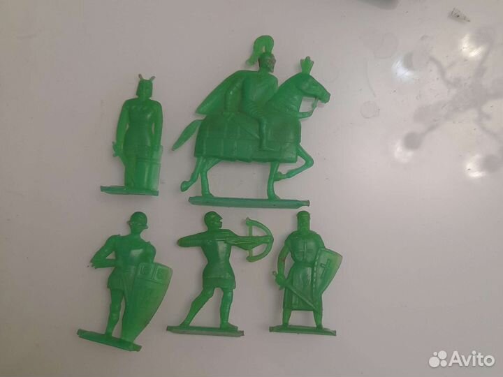 Игрушки СССР солдатики.лот 21штук