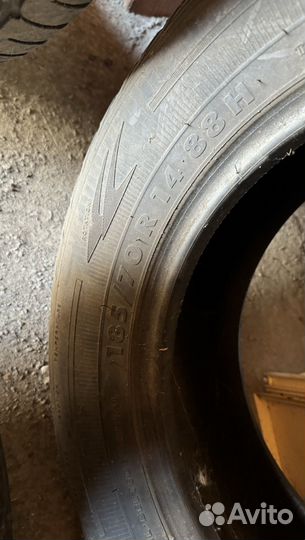 Летняя резина r14 бу