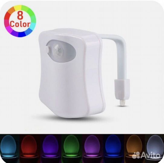 Подсветка в туалет, с датчиком движения