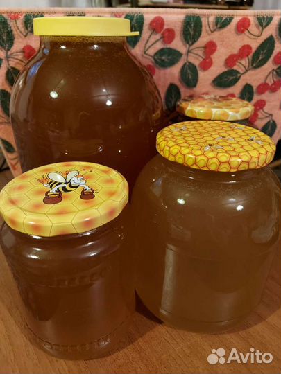 Мёд цветочный 3 литра доставкой