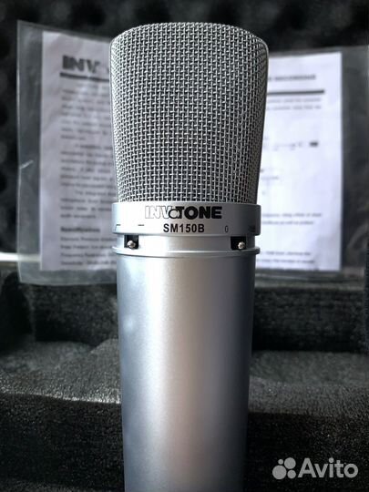 Студийный микрофон Invotone SM 150B (XLR)