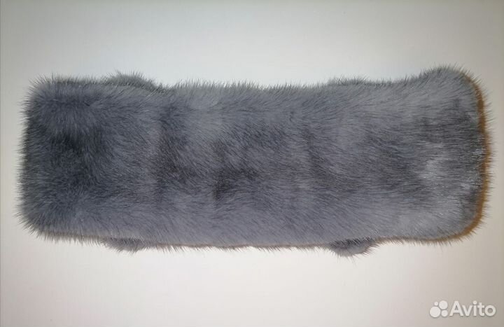 Новая меховая повязка натуральная