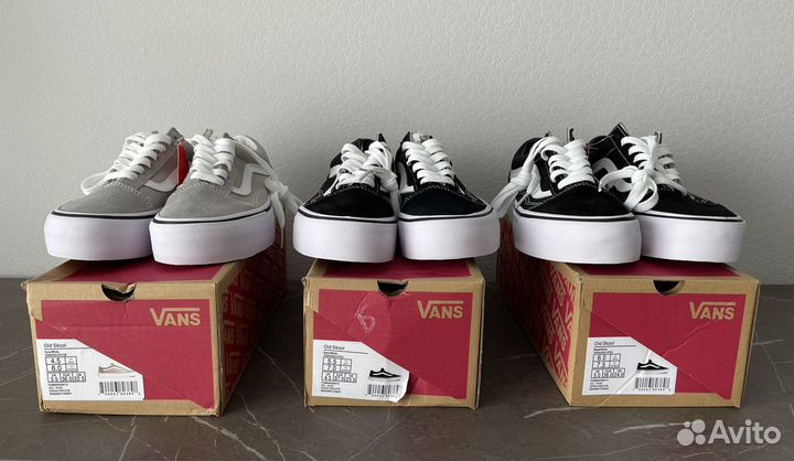 Кеды Vans old skool platform