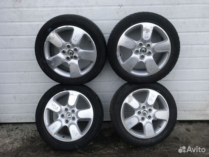 Колеса 225/50R17 Шкода Октавия А5