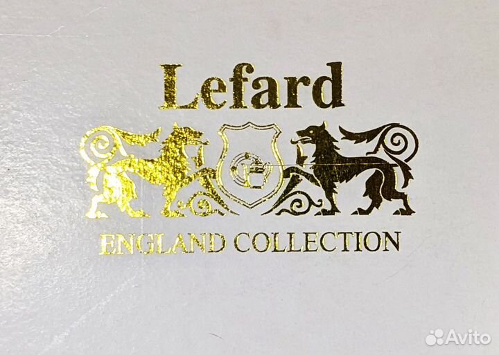 Lefard новый чайный сервиз на 6 персон 15предметов