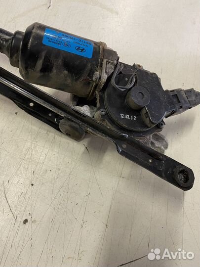 Моторчик стеклоочистителя передний Hyudai Solaris