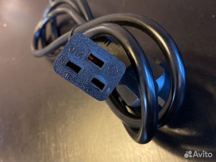 Кабель питания c19 для асика asic 3*1,5 16A 3,5кВ