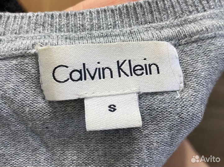 Джемпер кофта серая женская Calvin Klein размер S