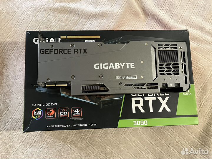 Видеокарта nvidia GeForce RTX 3090