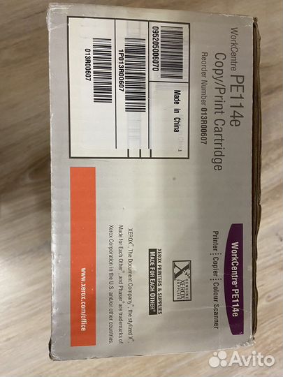 Картридж лазерный xerox (013R00607) WC PE114e