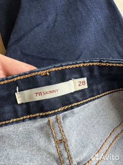 Джинсы Levi's 711, 28 оригинал