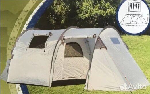 Палатка 4 местная с тамбуром