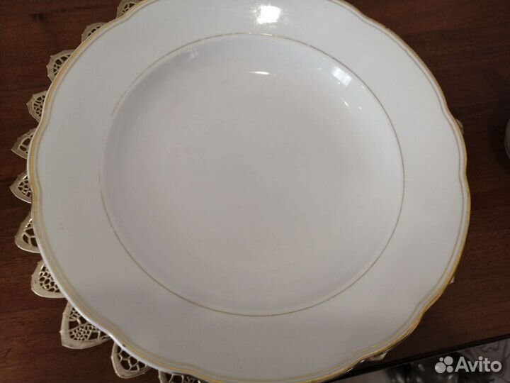Фарфоровые большие блюда