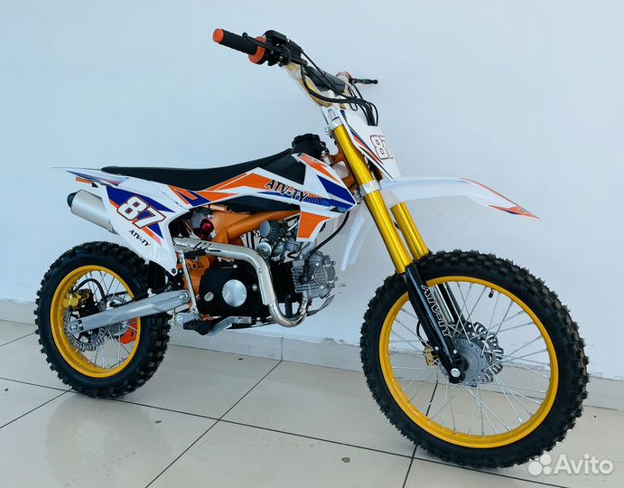 Детский питбайк 125сс-17/14 колеса