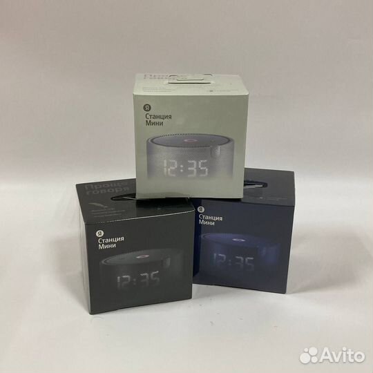 Яндекс станция алиса мини с часами