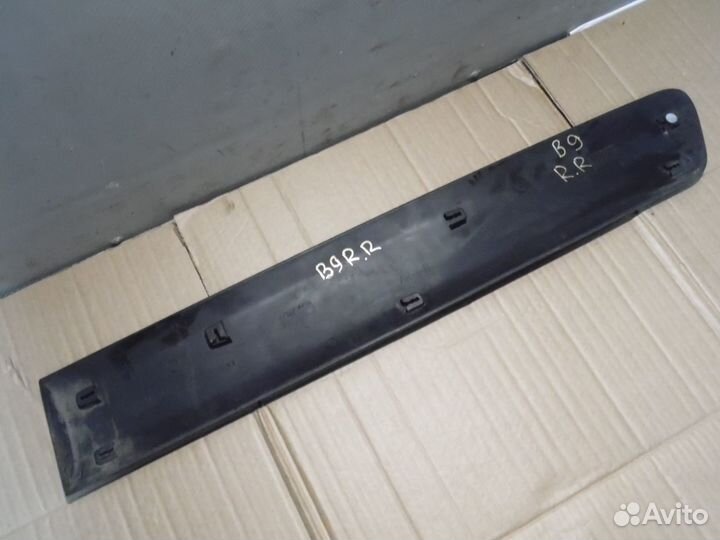 Молдинг задней двери Ситроен Берлинго Пежо Партнер