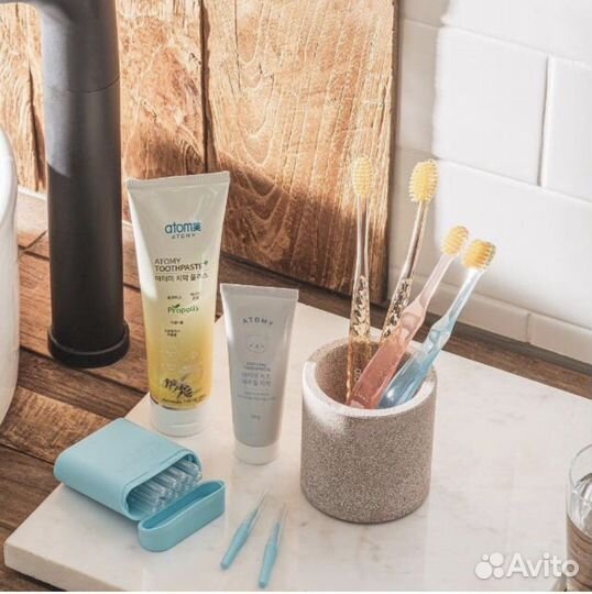 Крем для лица, зубные пасты, щетки