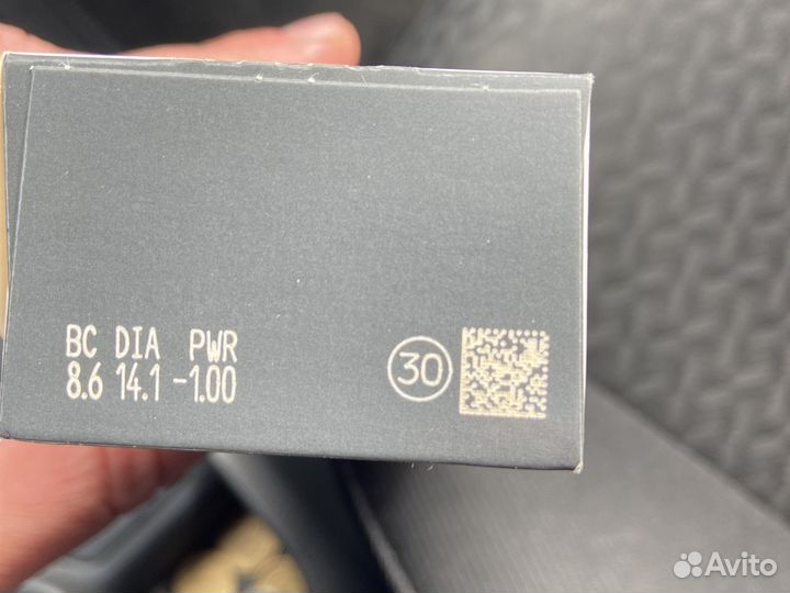 Линзы контактные однодневные -1