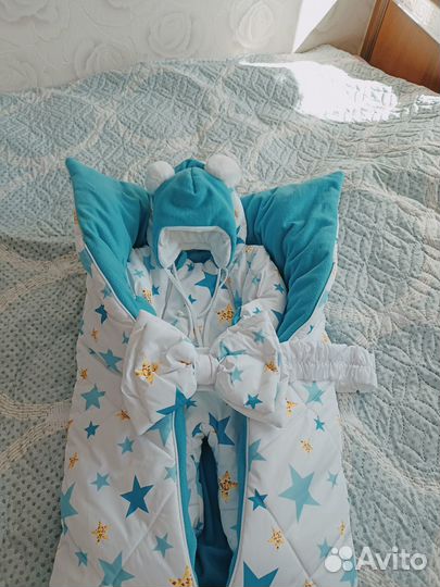 Конверт на выписку для мальчика