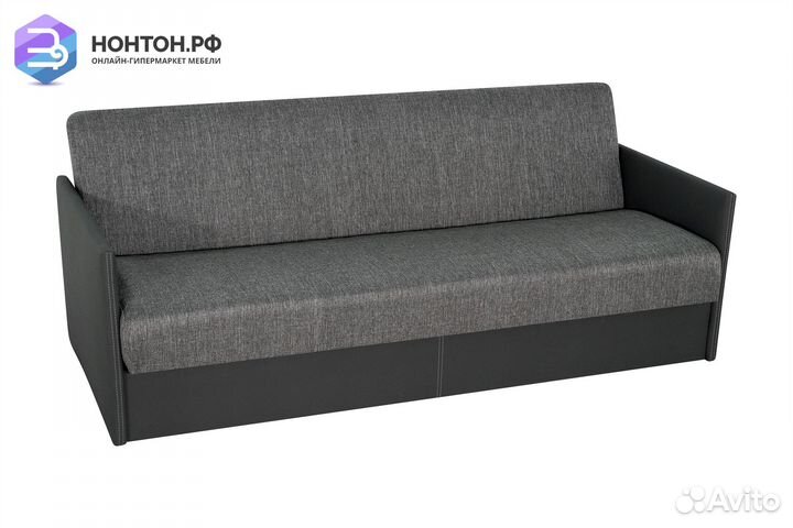 Диван книжка Ручеек-Ламино Софт серый