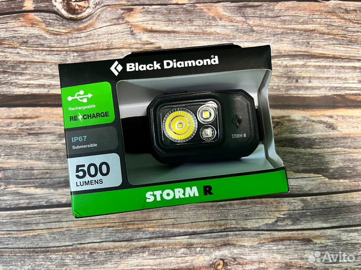 Фонарь налобный Black Diamond Storm 500-R
