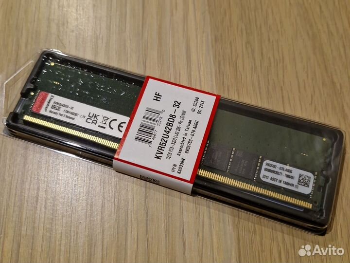 Оперативная память Kingston ddr5 32 gb 5200