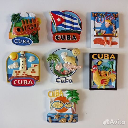 Магниты на холодильник из разных стран