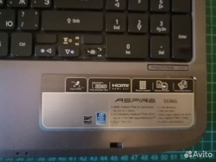 Ноутбук acer на запчасти