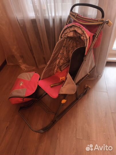 Коляска санки