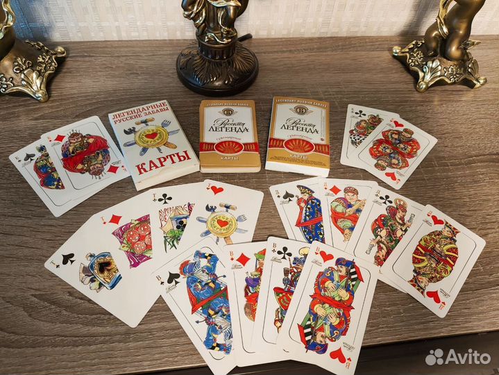 Карты игральные сувенирные