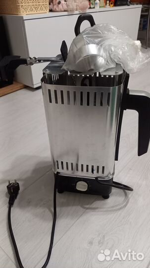 Электрошашлычница SC-518BN, 5 шампуров, б/у