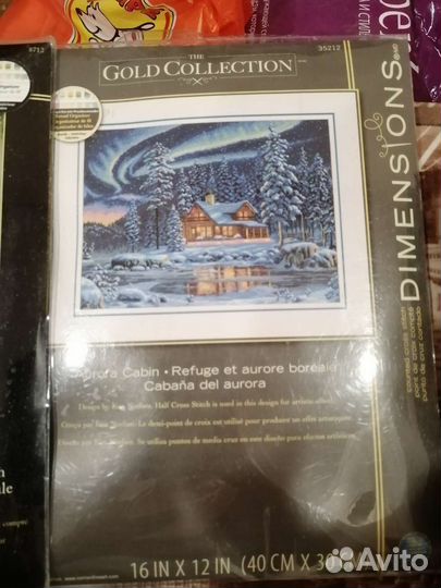 Набор для вышивания крестом dimensions