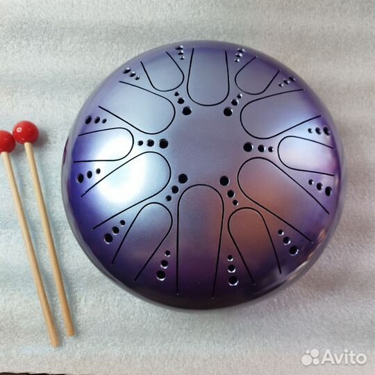 Новый глюкофон 30 см. 12 нот 440гц