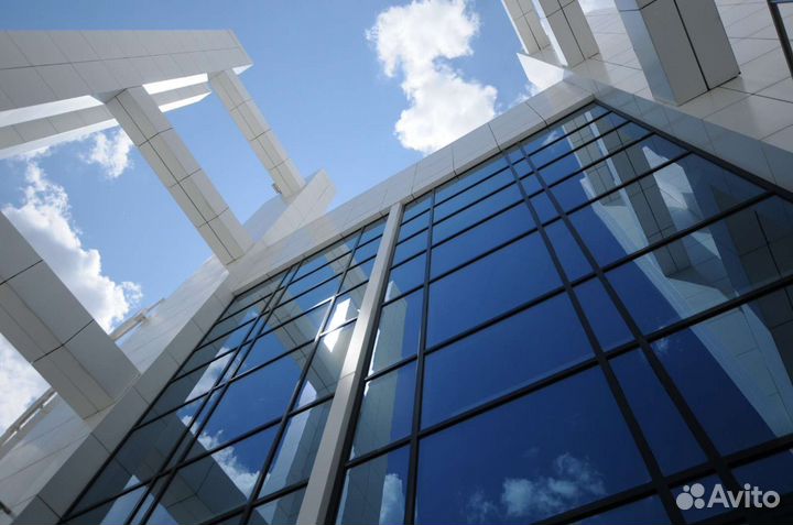 Алюминиевый окна, двери, витраж