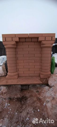 Портал для банной печи